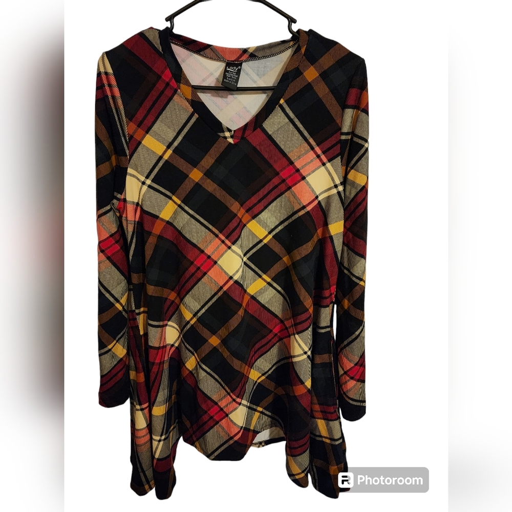 Lildy shark bite tunic shirt